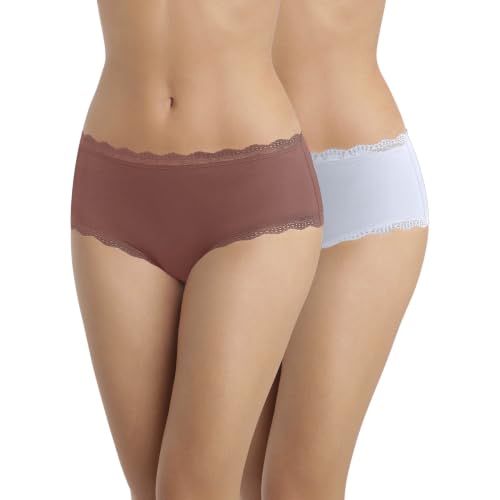 DIM Daily Cotone Pizzo shorty donna set 2 pezzi traspirante