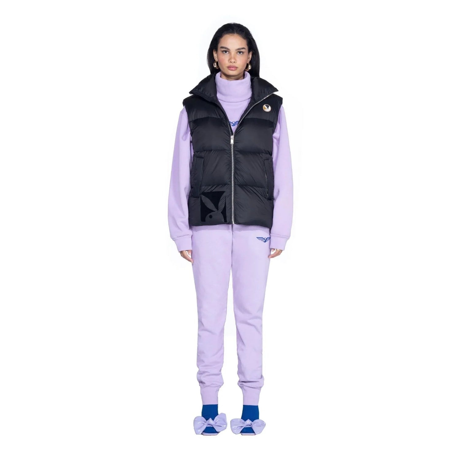 Playboy N950PB gilet imbottito rosa M