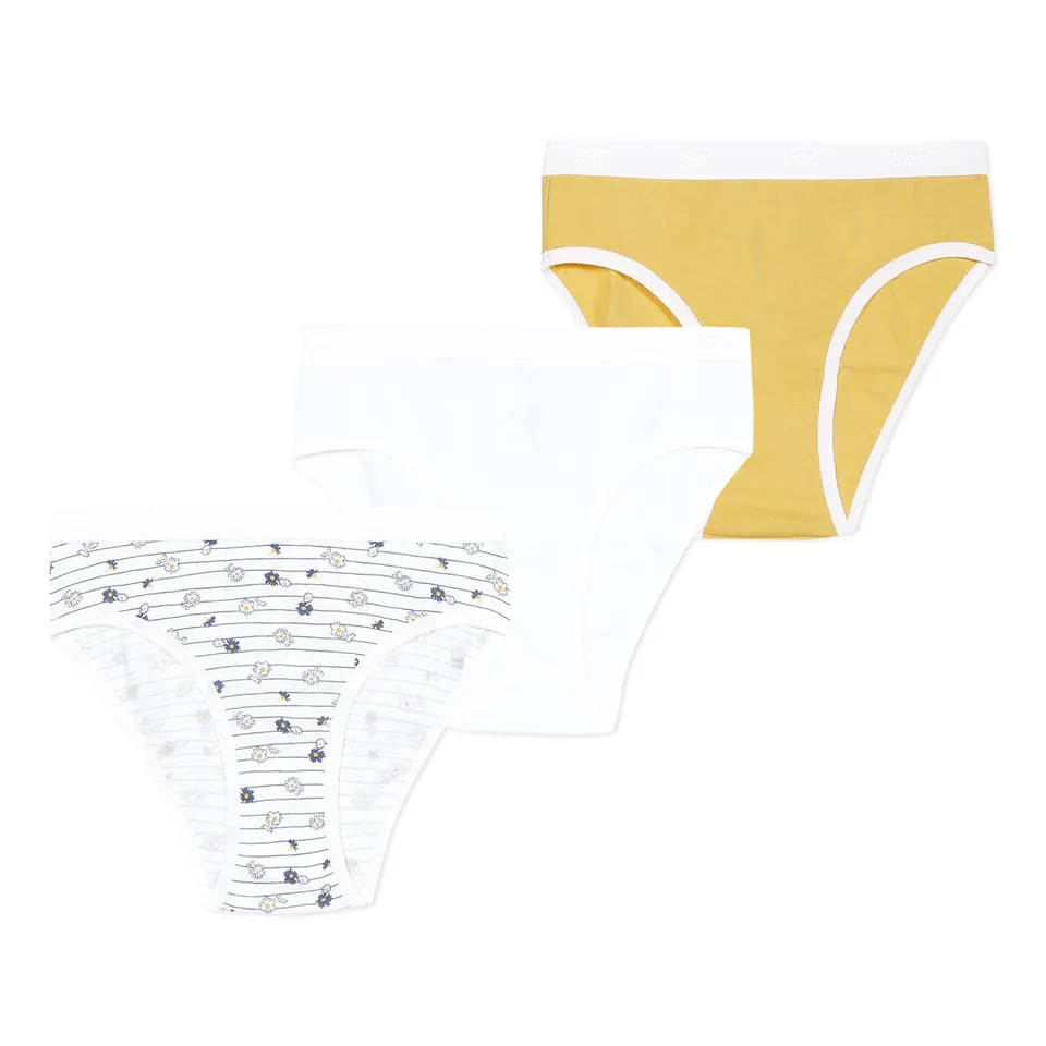 Dim Pocket Ecodim Daisy slip bambina cotone