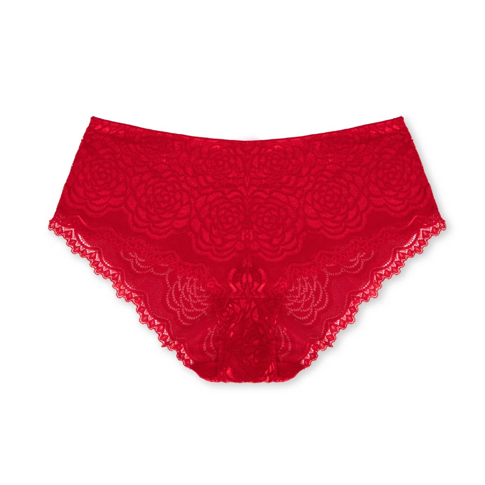 René Rofé Marla slip hipster pizzo cotone