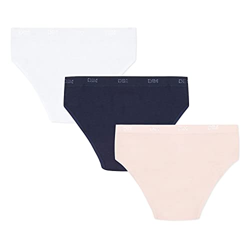 Dim Les Pockets Ecodim slip bambina cotone x3 colorati