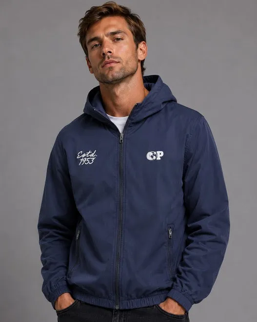 Playboy Classic Club Jacket giacca leggera blu