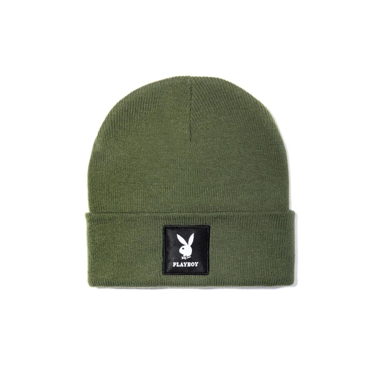 Playboy Knit Beanie berretto cobalt patch logo