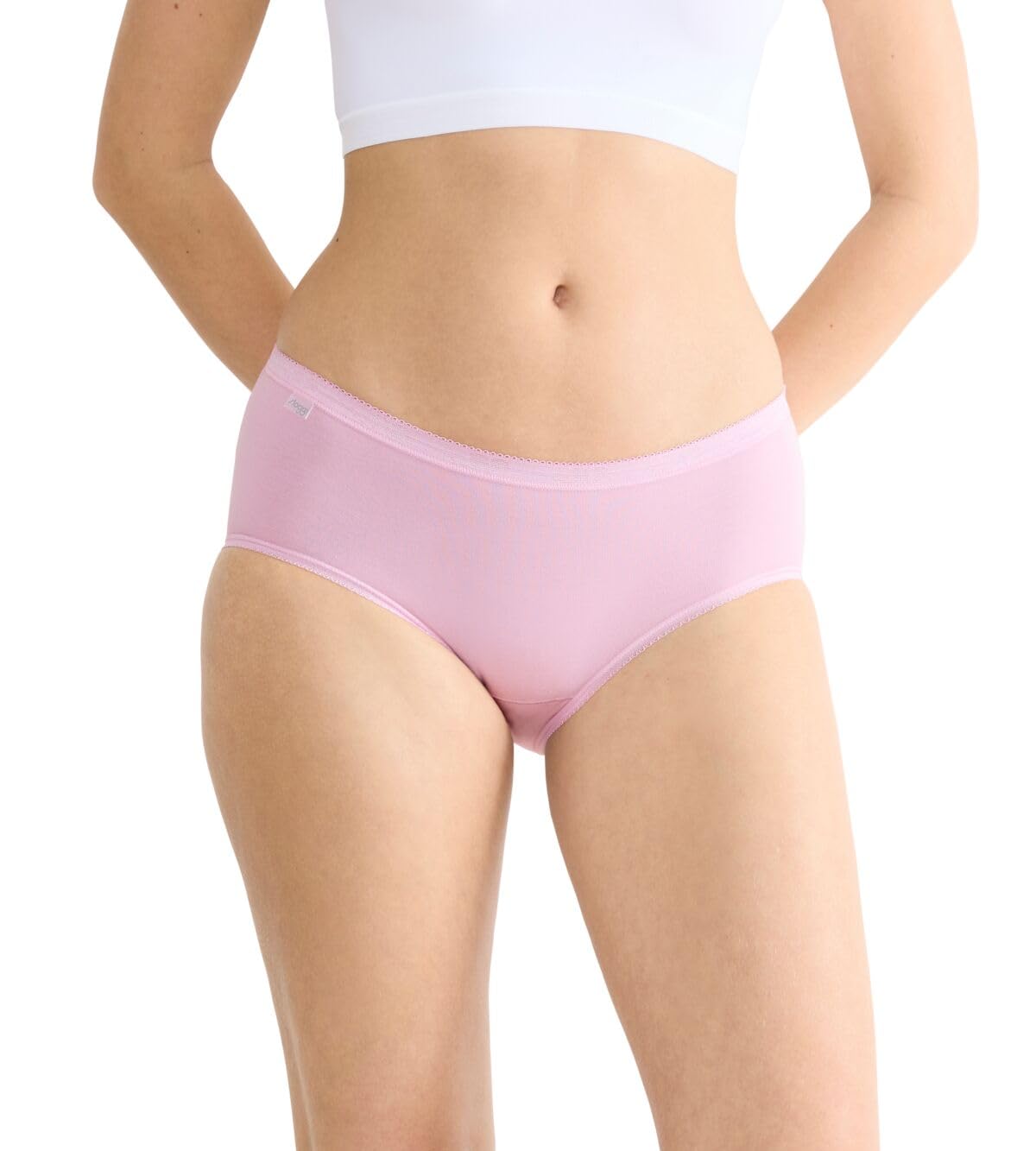 Sloggi Basic+ Midi Slip Donna Bianco Cotone