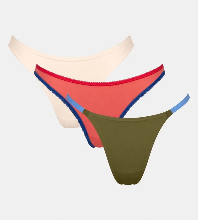 Sloggi Go Unique Tanga C3P perizoma donna 3 pezzi
