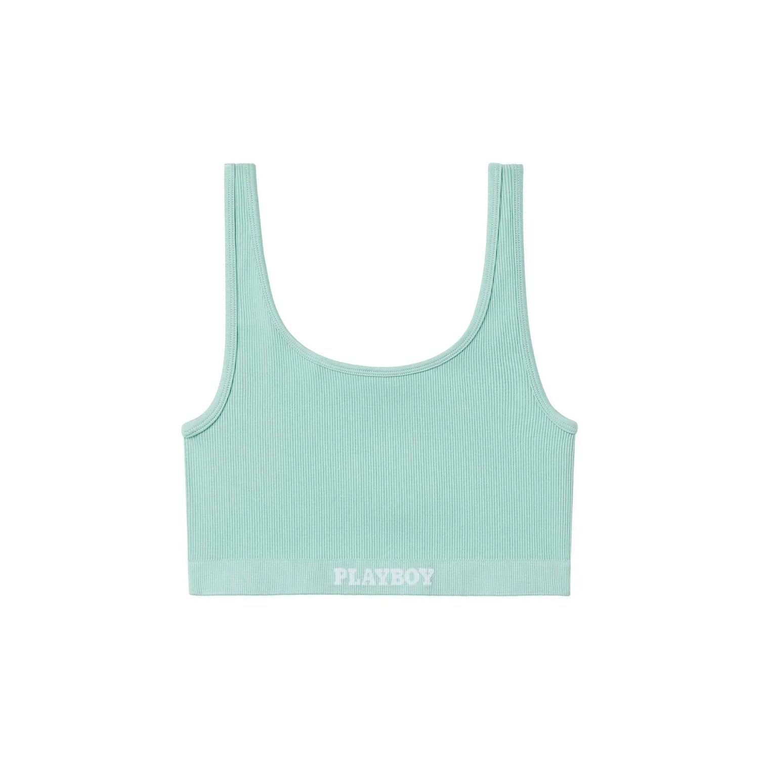Playboy Sports Bra reggiseno sportivo pesca S