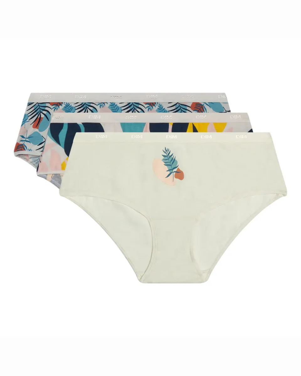 DIM Les Pockets Tropico Coco boxer donna x3 34/36