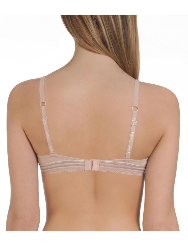 DIM Invisifree reggiseno push-up 3B nero mezza coppa