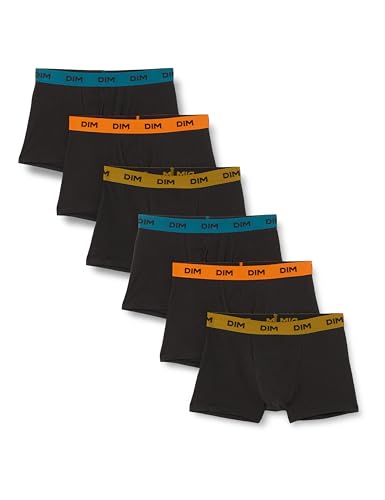 DIM Mix and Colors boxer uomo x6 S cotone elasticizzato
