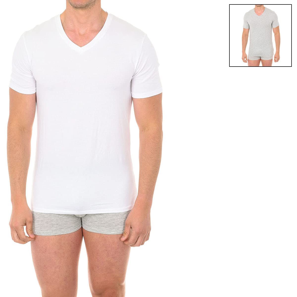 DIM Ecosmart Green Bio t-shirt uomo x2 maniche corte