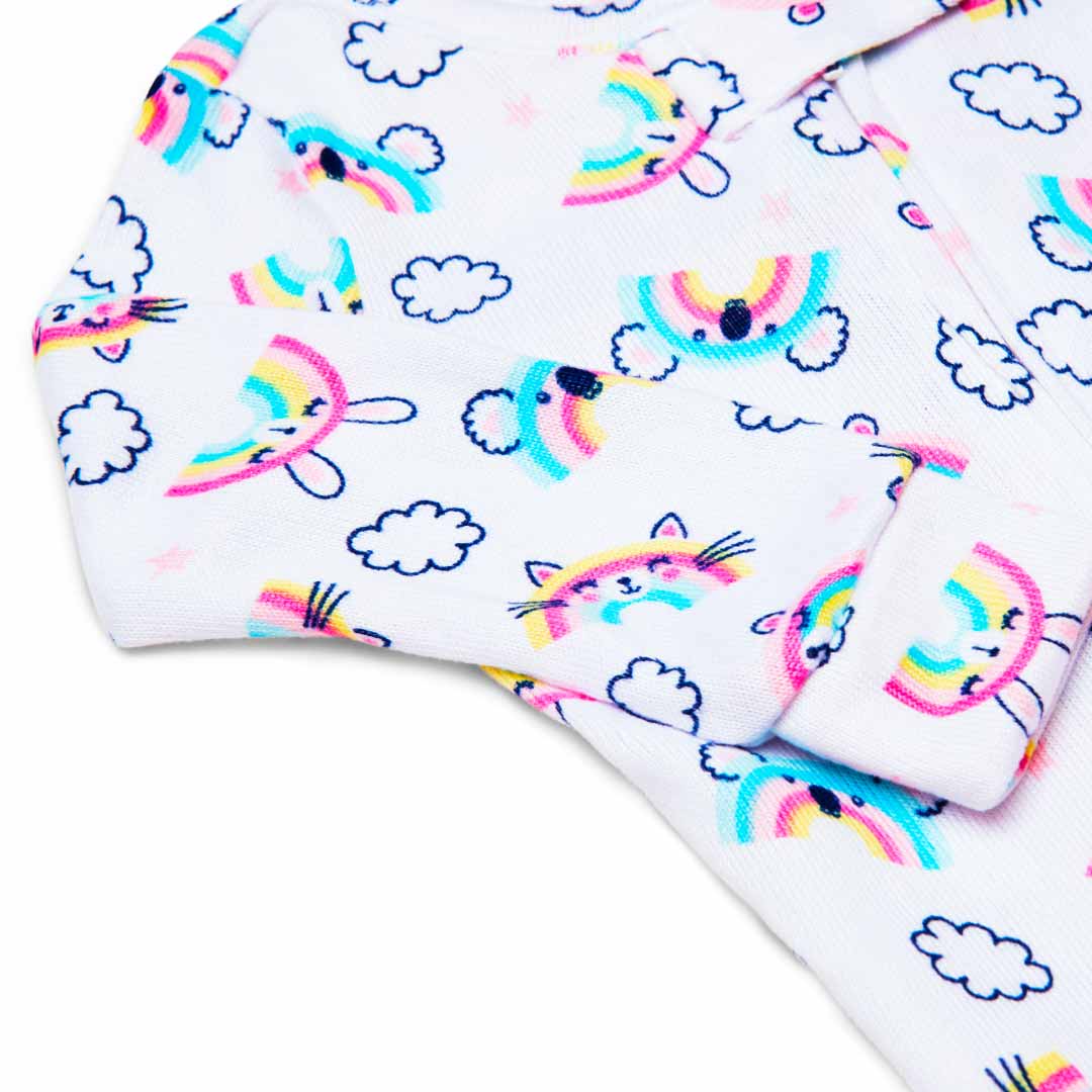 René Rofé Pointelle Blanket tutina neonato calda unicorni