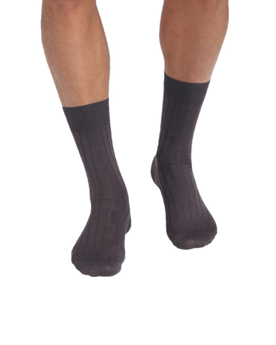 DIM Filo di Scozia calze uomo cotone pacco 2 eleganti