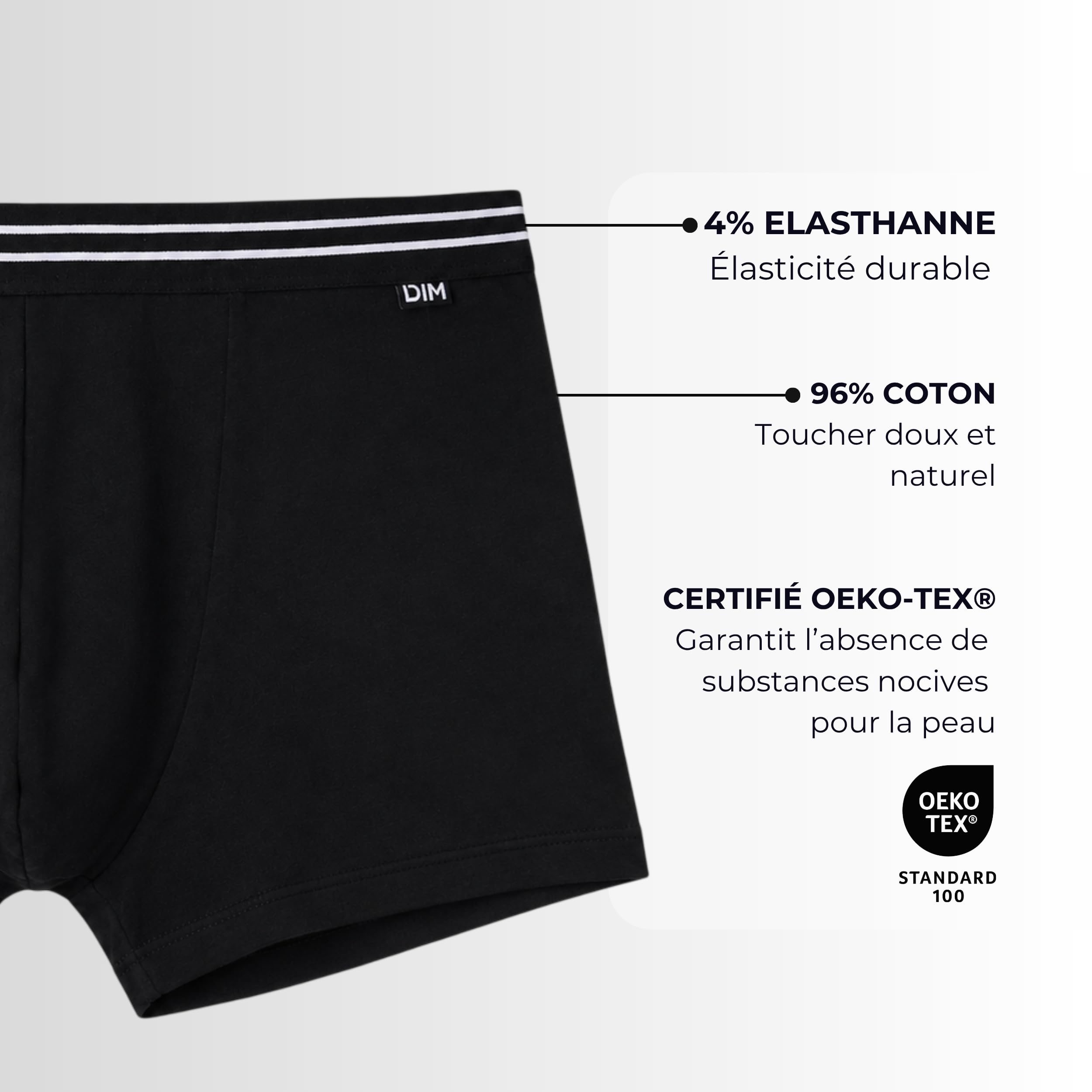 DIM EcoDIM boxer cotone uomo x7 comfort quotidiano
