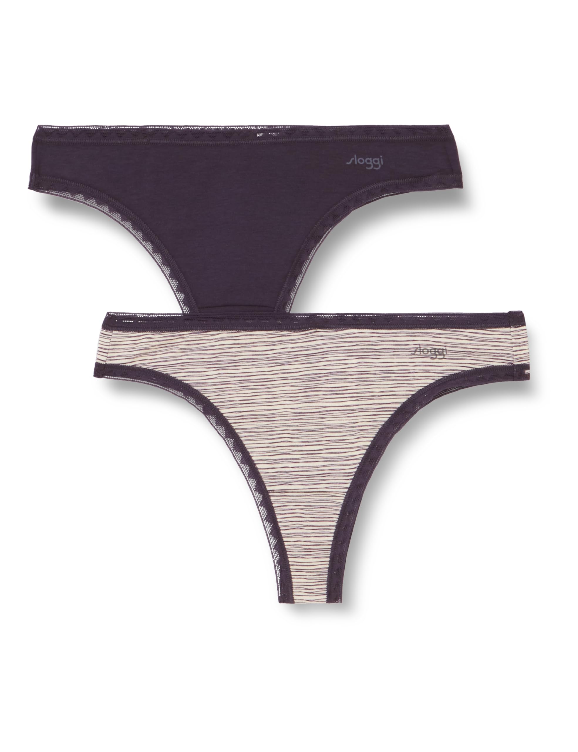 sloggi GO Go Brazil C2P slip donna M 2 pezzi cotone