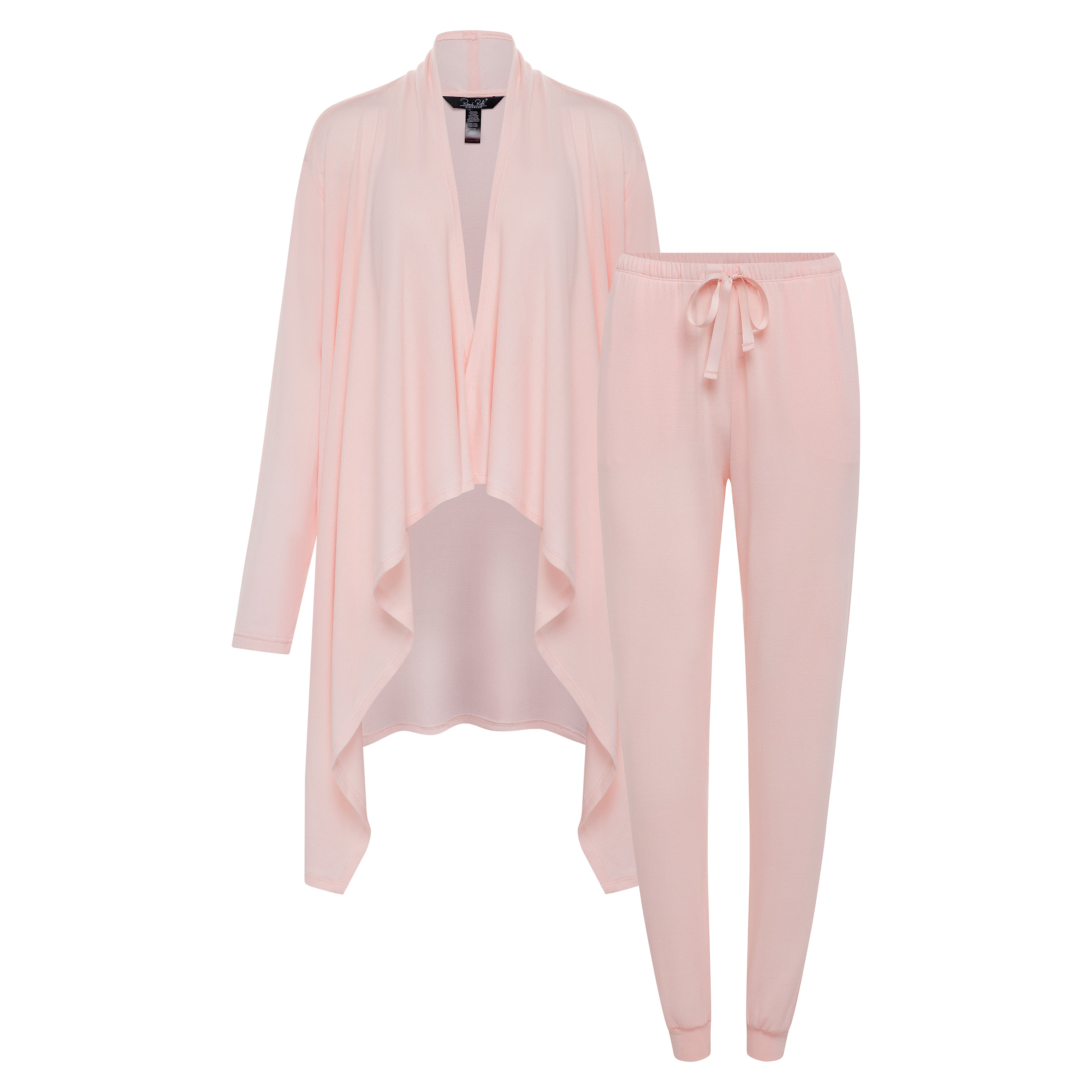 René Rofé Hacci Set 2 Pezzi Vestaglia e Jogger Nero S