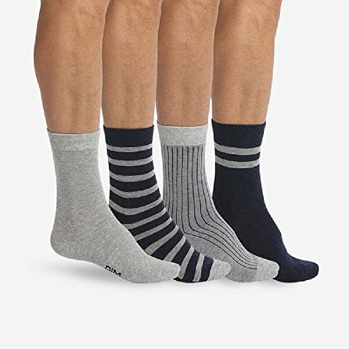 Dim Ecodim Style Calze Uomo 4pz Cotone Mezza Gamba