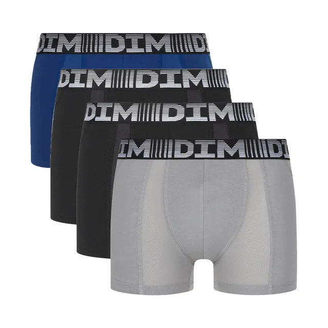 DIM 3D Flex Air Boxer Uomo Confezione da 4 Traspirante