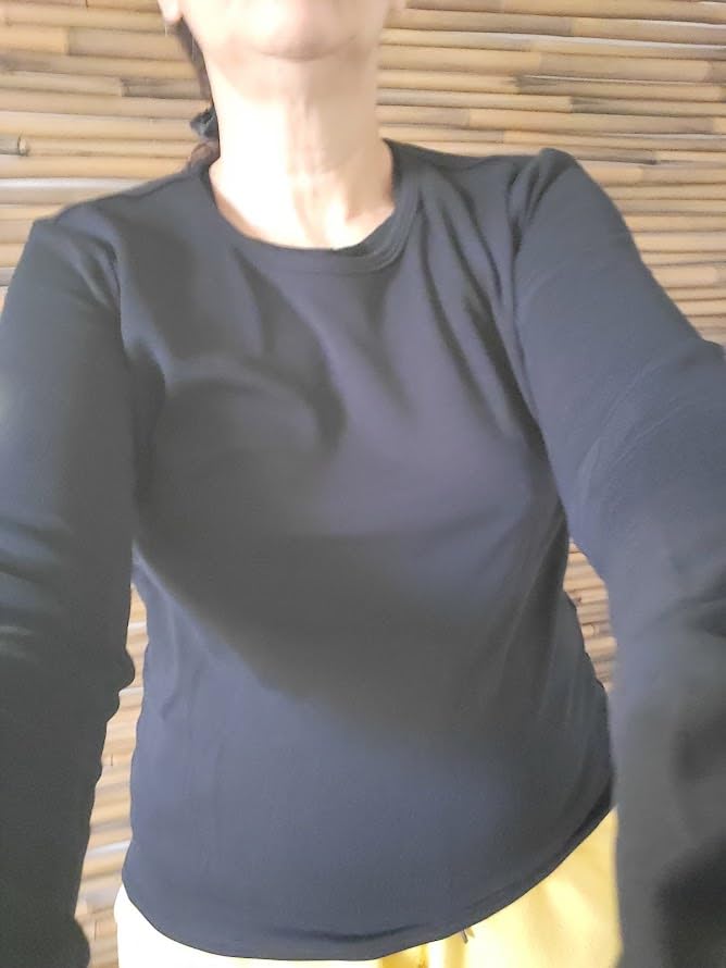 DIM termica t-shirt donna maniche lunghe cotone