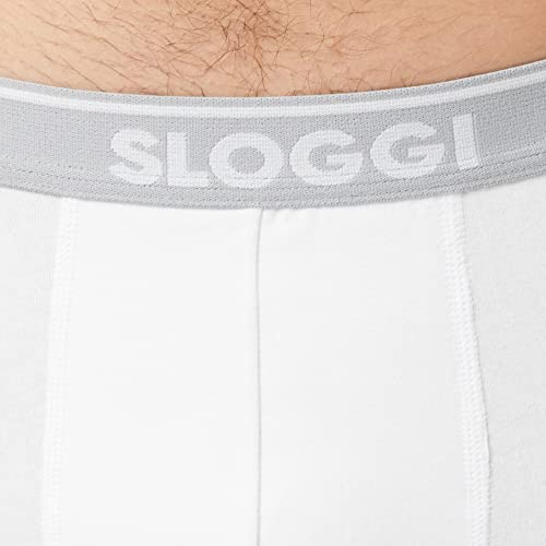 Sloggi Go ABC boxer uomo bianco x2 cotone