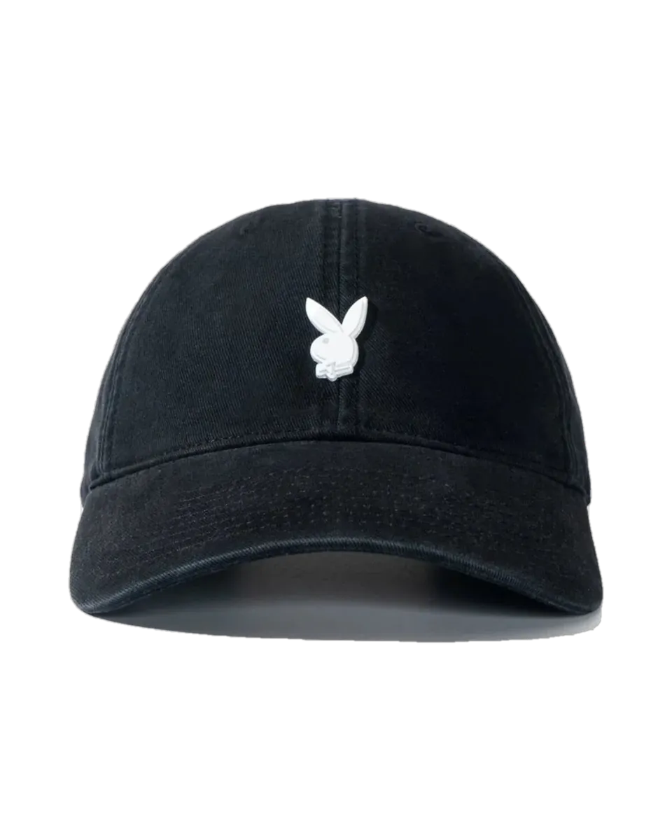 Playboy Metal Rabbit Head Pin cappello nero