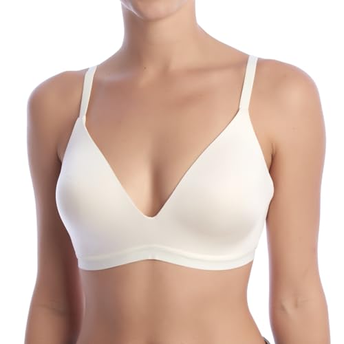 Sloggi Wow Comfort 2.0 reggiseno push-up Ecru scollato