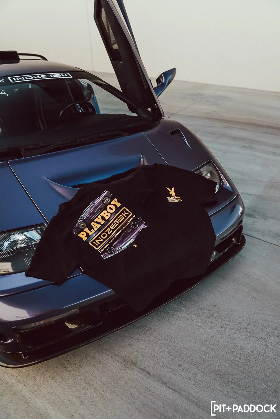 Playboy x Inozetek t-shirt nera edizione limitata