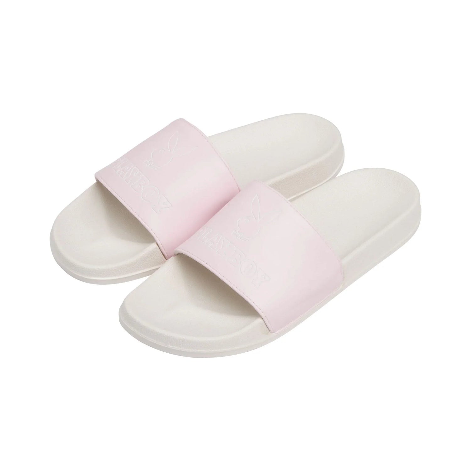 Playboy Bunny Slide ciabatte donna rosa ecopelle