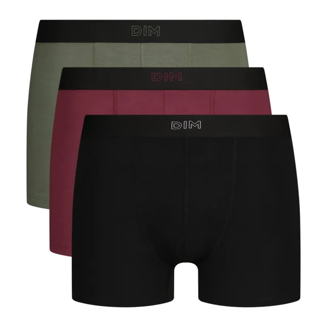 DIM Pur Confort X3 boxer uomo L cotone stretch ergonomico