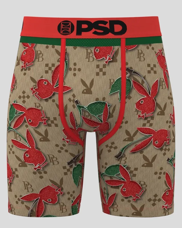 Playboy PSD Cherry Ice boxer uomo microfibra multicolor