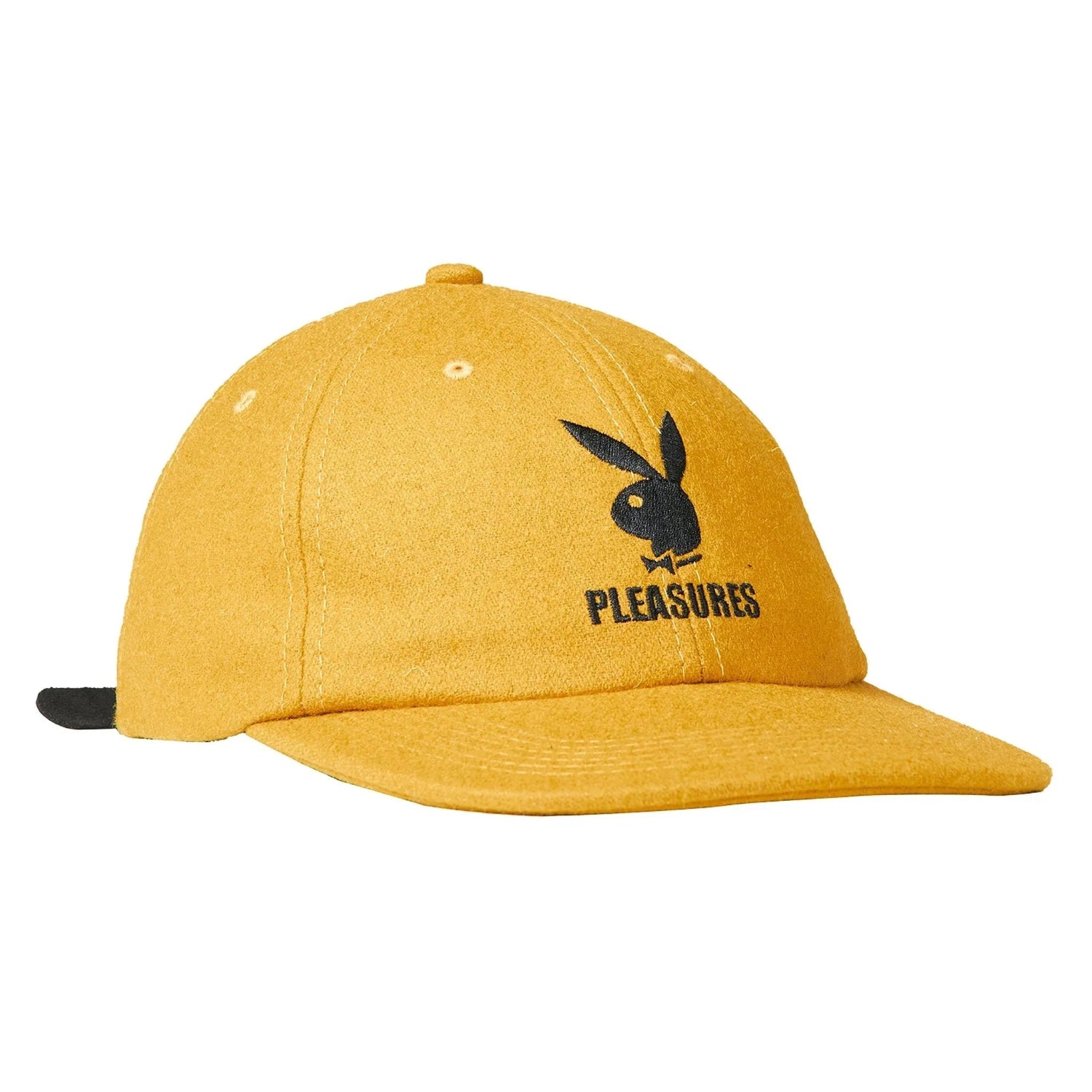 Playboy Pleasures Wool Strapback cappellino nero lana