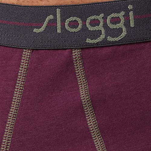 sloggi Start Midi slip uomo 2 pack viola taglia 8