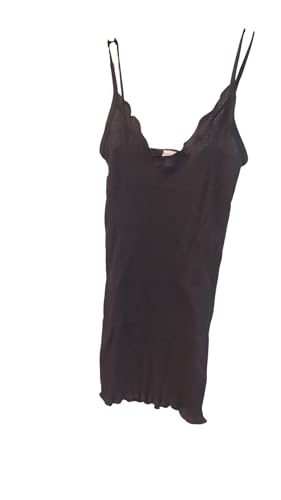 Egi Basic Cotton Top Cotone Plissé Grigio Orlo Lattuga