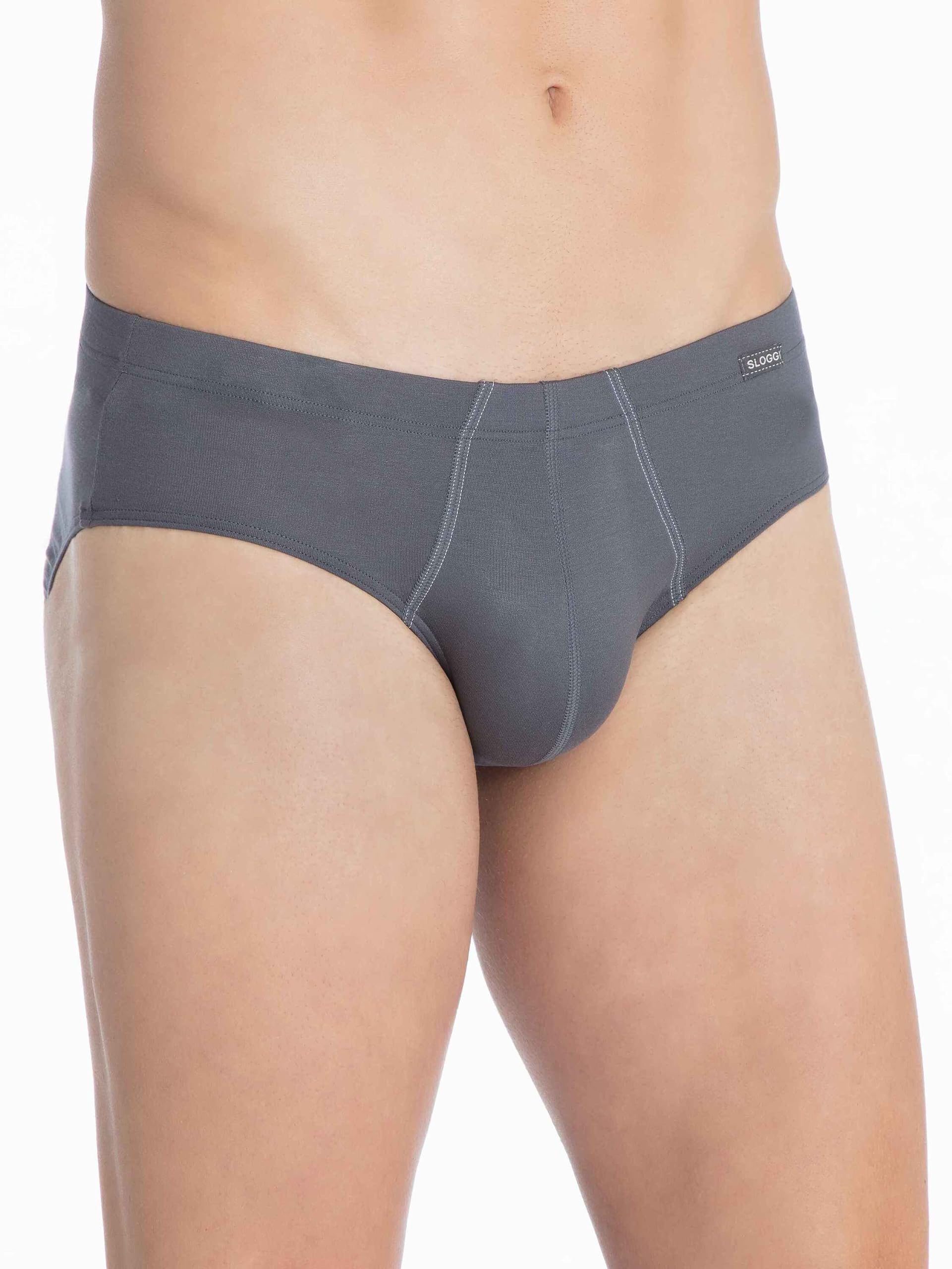 Sloggi Basic Soft Midi Uomo Cotone morbido