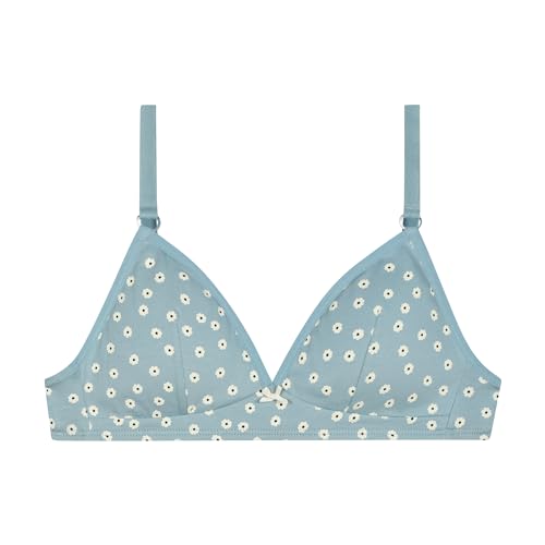 DIM Les Pockets reggiseno ragazza triangolo blu 00A cotone