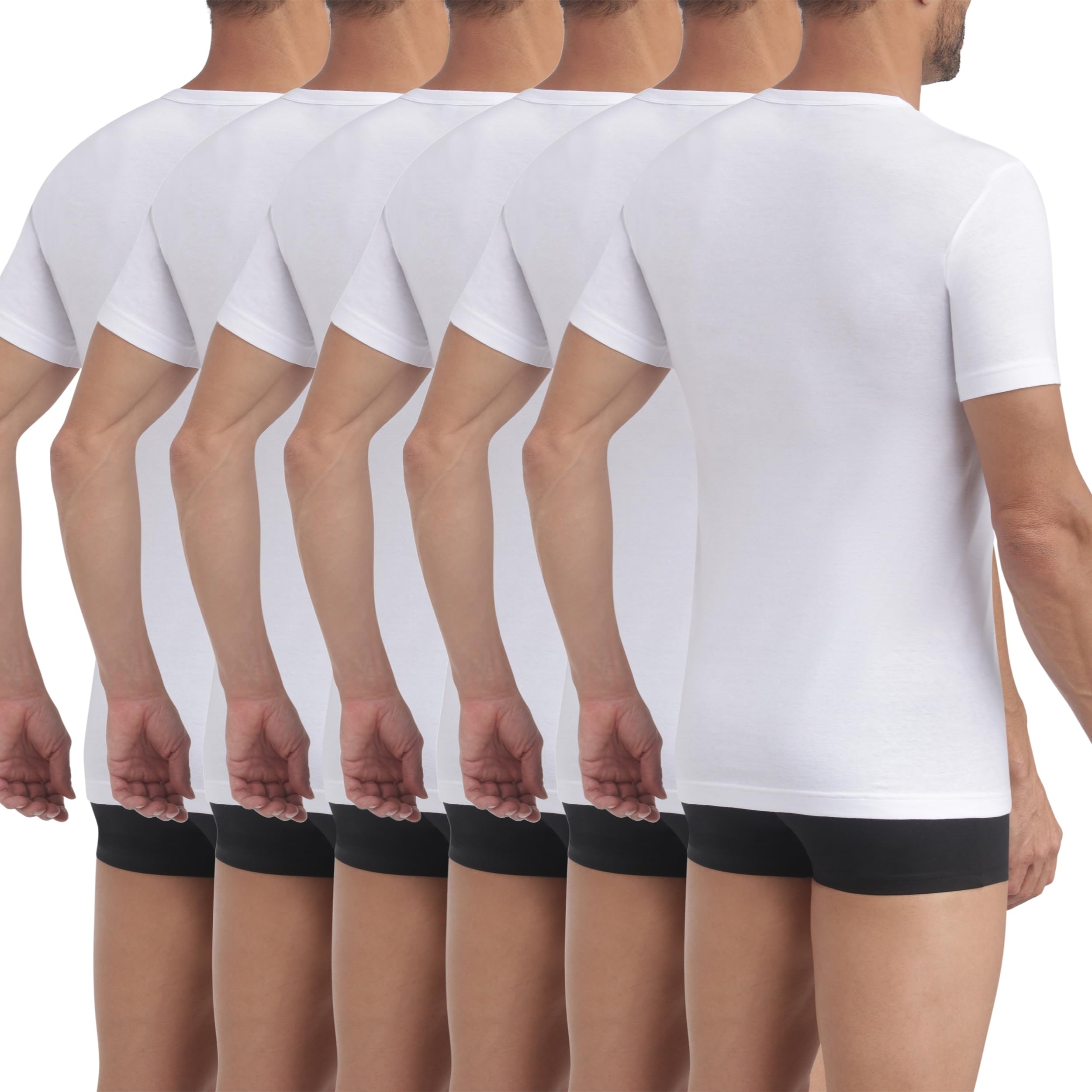 DIM Ecodim Confort T-Shirt Uomo x6 Cotone XL