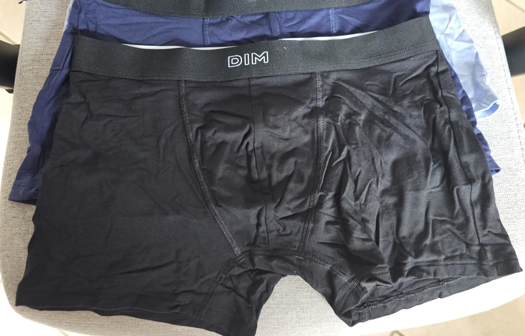 DIM Pur Confort Boxer Uomo Cotone Elasticizzato x3