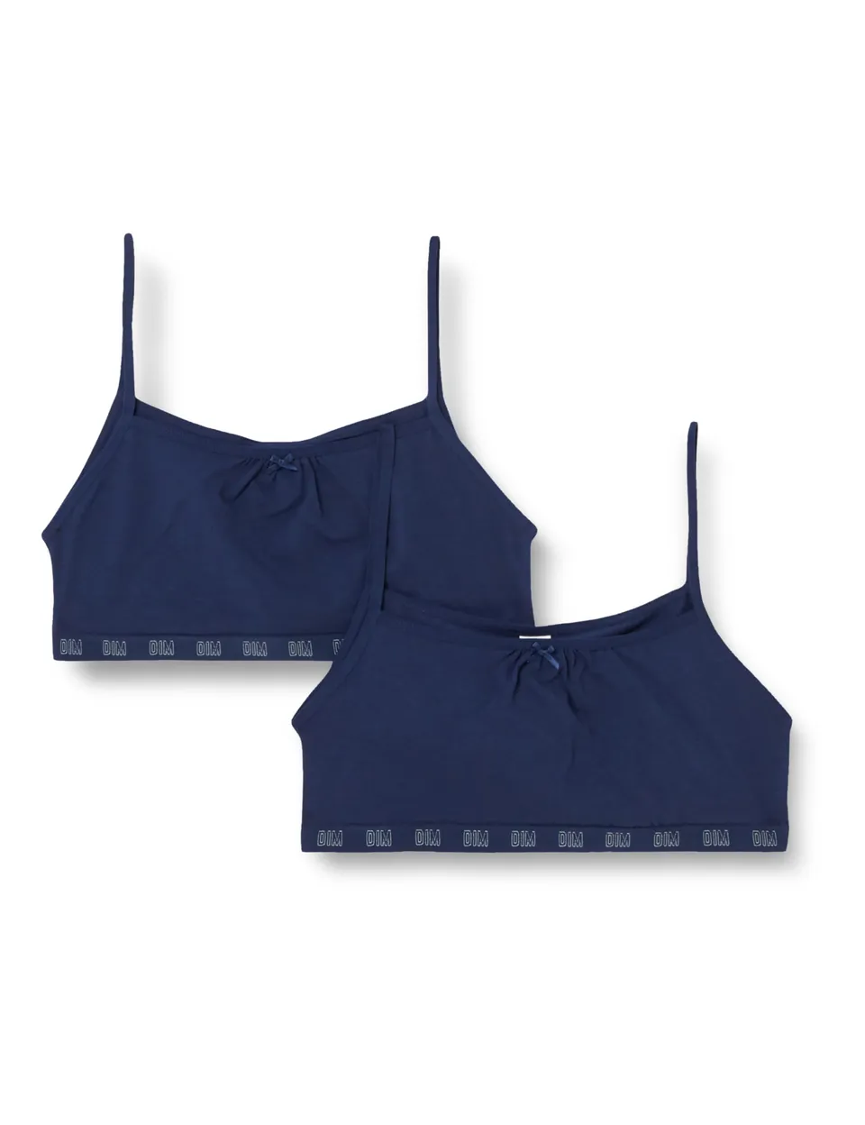 DIM Cotone Biologico Brassiere Bambina x2 anallergica