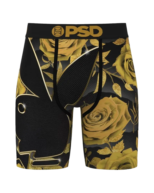 Playboy PSD Gold Petals slip uomo multicolor elastico