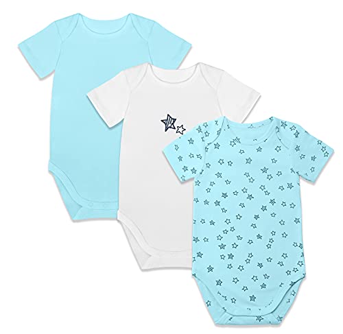 DIM Baby Body Manica Corta Neonato 0-24 Pacco da 3