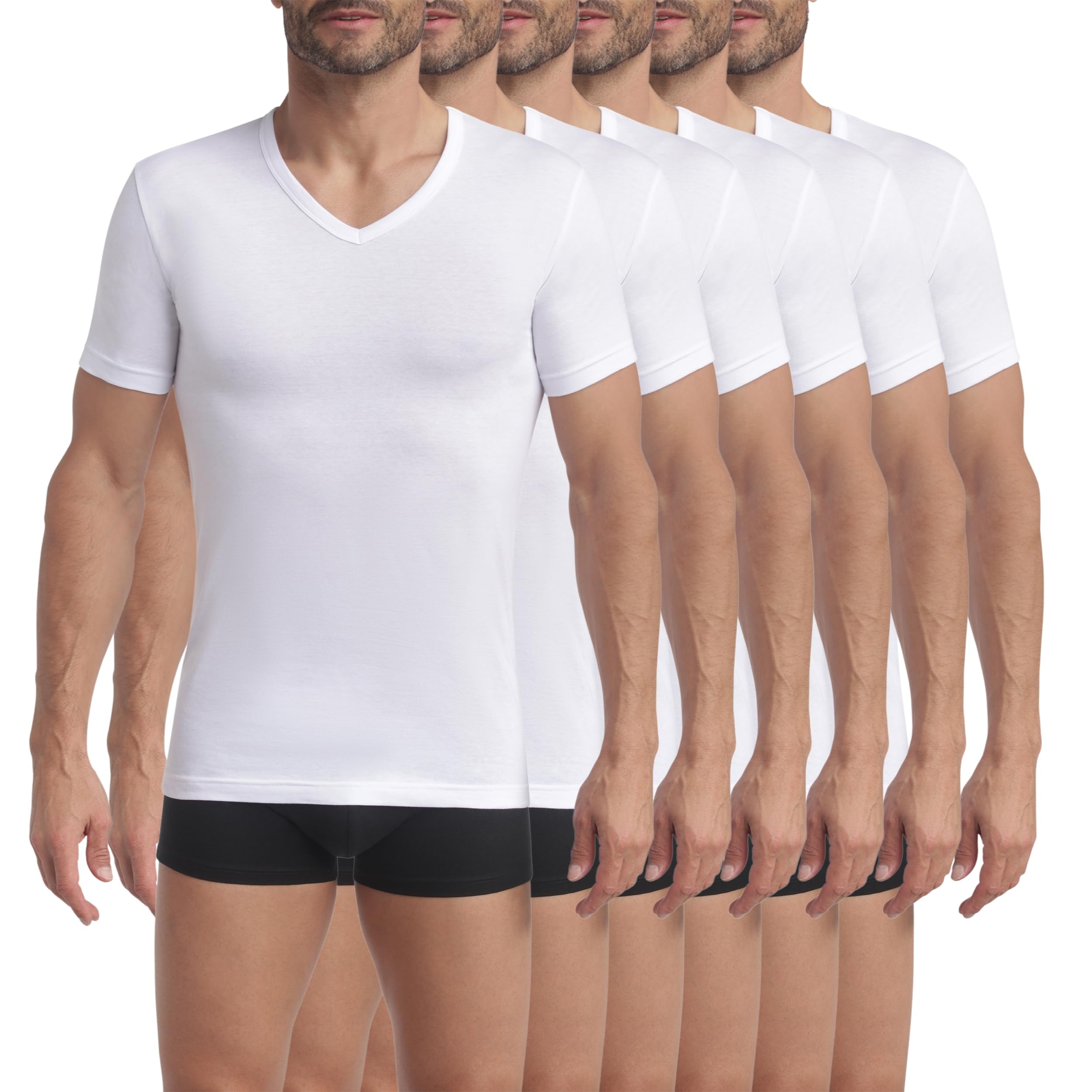 DIM Ecodim Confort T-Shirt Uomo x6 Cotone XL