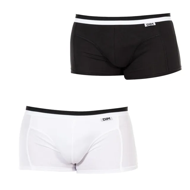 DIM Slip Uomo Cotone Elasticizzato 2 Pezzi Basic