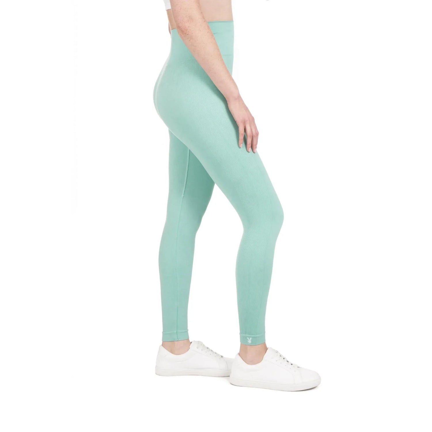 Playboy Sport Legging donna vita alta elasticizzato training