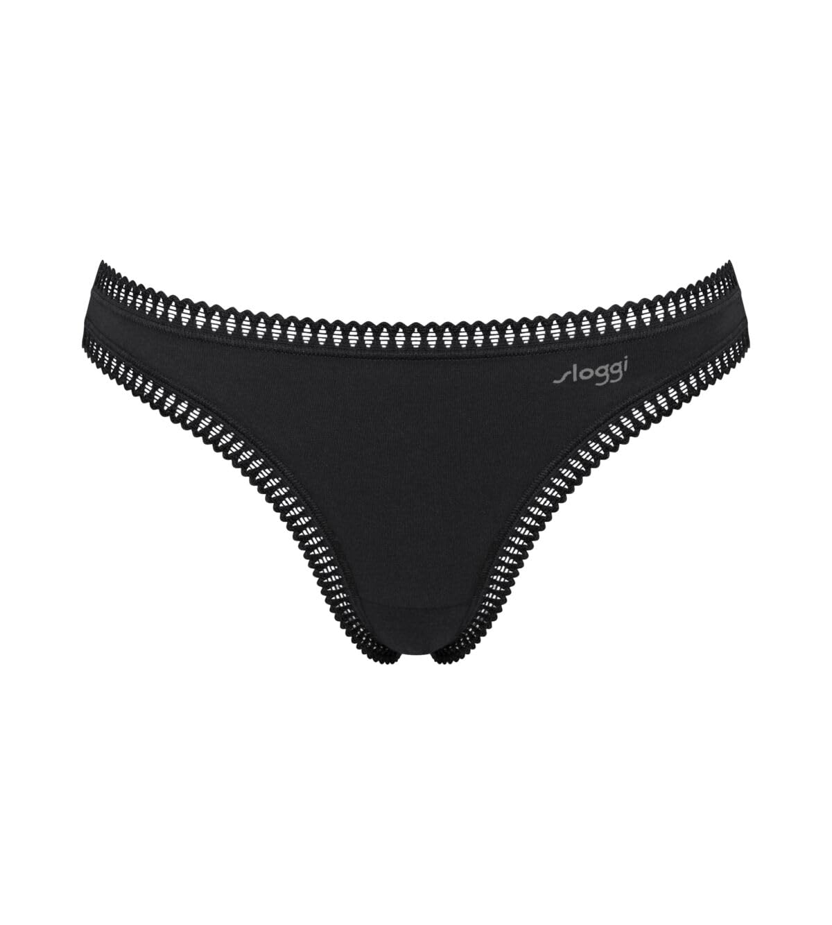 Sloggi Go Crush perizoma nero XL 3 pezzi cotone