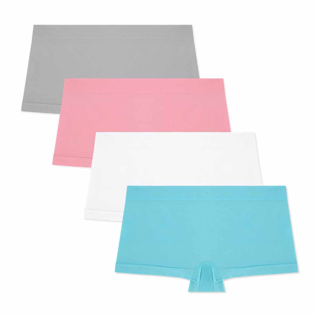 René Rofé Girls Slip Boxer Senza Cuciture 4 Pezzi