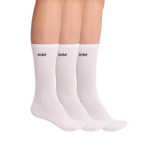 DIM calzini corti donna cotone x3 suola rinforzata