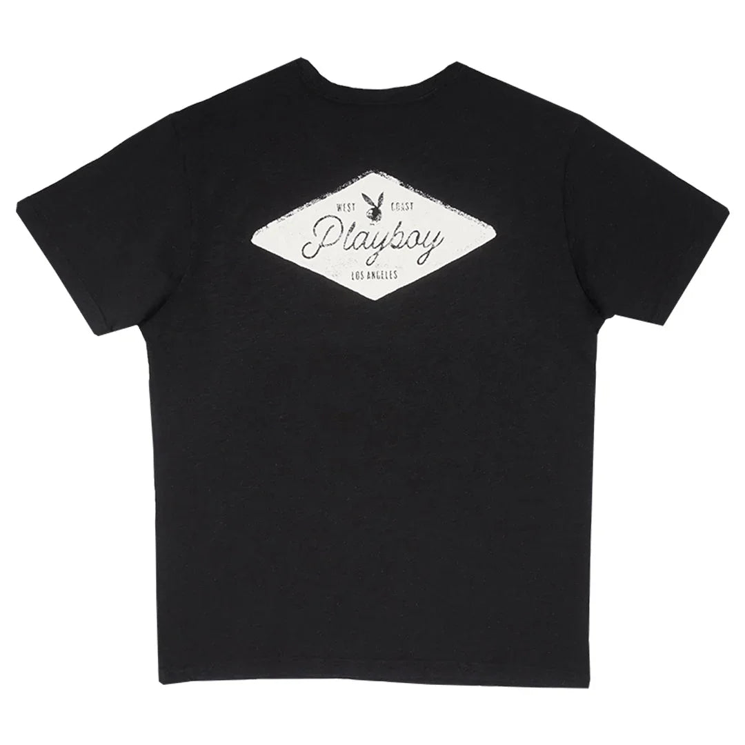 Playboy West Coast Playboy Tee t-shirt nera cotone