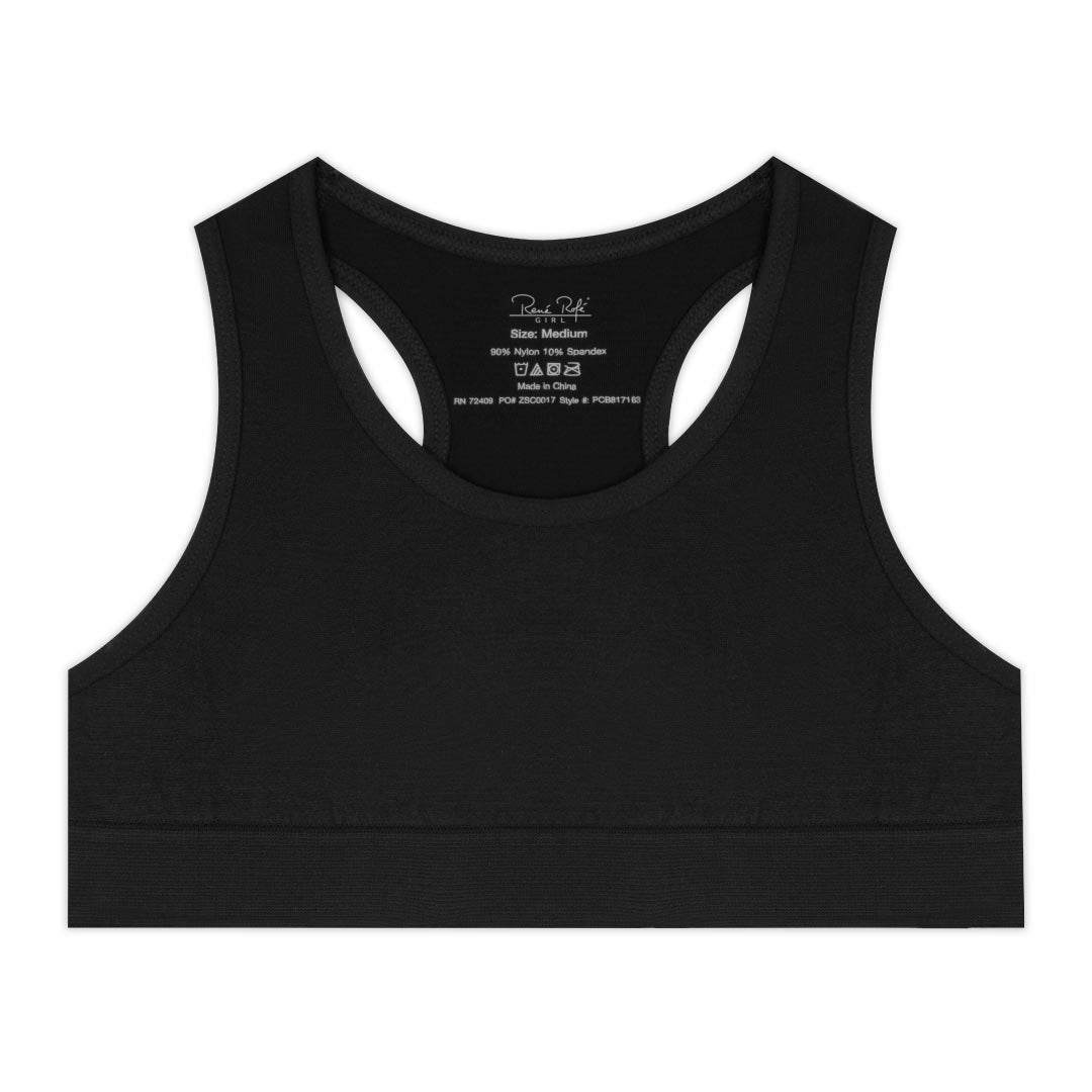 René Rofé Girls bralette bambina 2-pack M rosa sportiva
