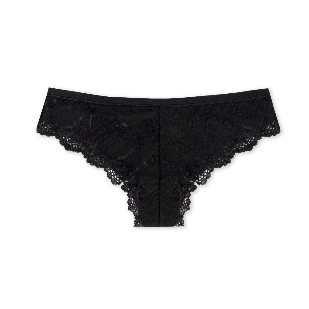 René Rofé Red Carpet Ready Tanga M Nero in Pizzo