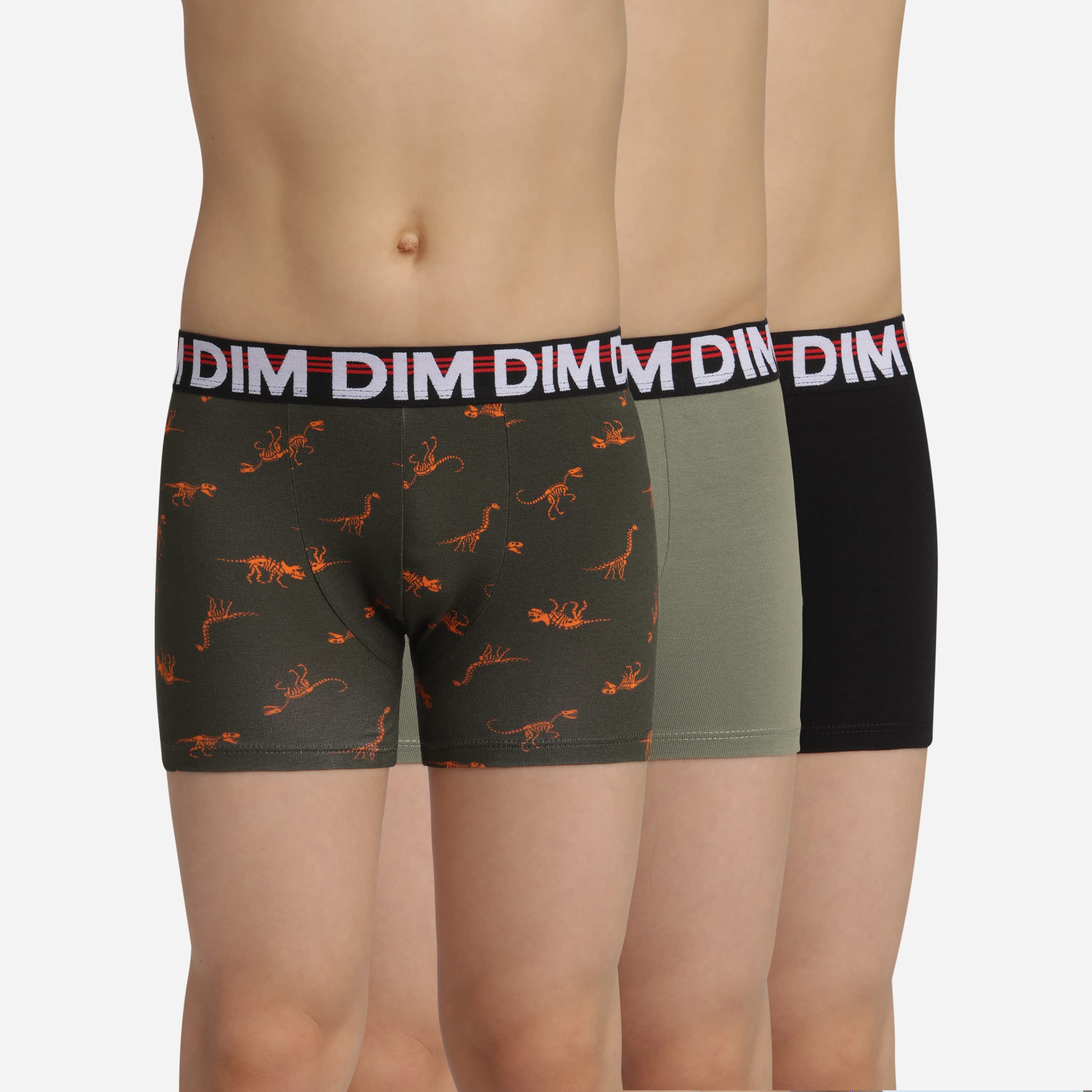 DIM Ecodim Boxer Ragazzo Cotone x3 Multicolor 10 Anni