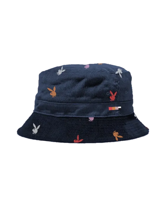 Playboy Tokyo Club Cappello Bucket Navy taglia unica